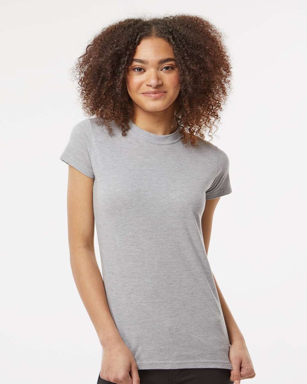 Tultex® Women's Fine Jersey Slim Fit Short Sleeve Crewneck T-Shirt